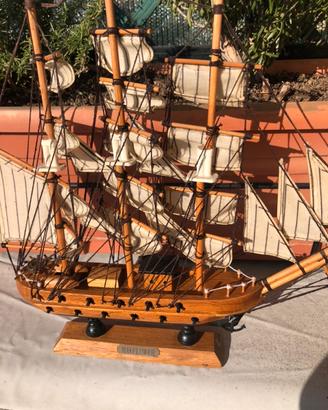 Veliero mercantile Mayflower riproduzione in legno