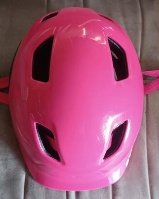 caschetto sportivo rosa S