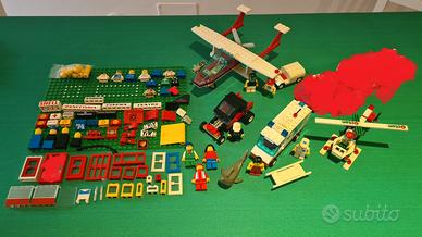 Lotto Lego Town Set Minifigure Parti Vintage