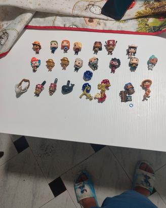 collezione completa kinder joy funko one piece 