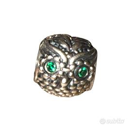 Pandora Charm Gufo 791211CZN fuori produzione 925