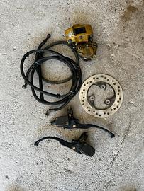 Impianto frenate scooter