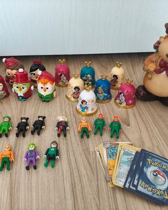 gufi, campanelle Conad, Kinder play mobil