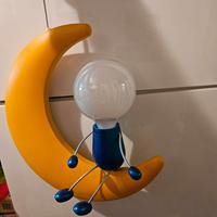 Lampadario Cameretta a forma di Luna