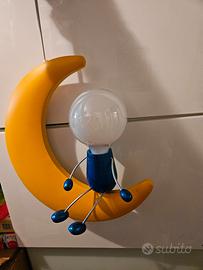Lampadario Cameretta a forma di Luna