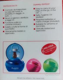 Sterilizzatore ciuccio portatile