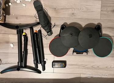 Controller xbox 360 drum set kit guitar hero