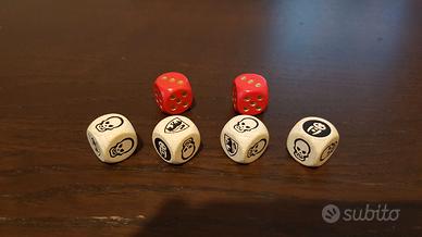 HeroQuest Dadi Combattimento e Movimento