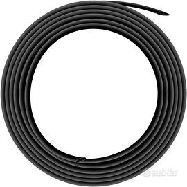 4 Tubi Termorestringenti Neri 4 mm x 1,5 m