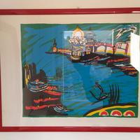 Quadro litografia Remo Brindisi