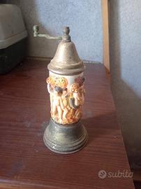 Macinapepe Capodimonte porcellana putti vintage