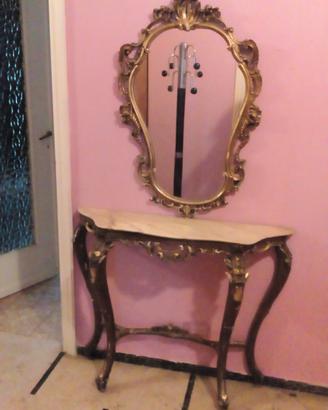 Consolle con Specchio