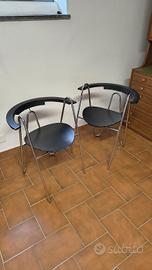 Sedie design W-chair Pentti Hakala - Korhonen 1985