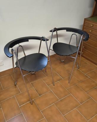 Sedie design W-chair Pentti Hakala - Korhonen 1985