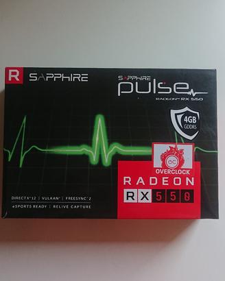 Scheda Video AMD Sapphire Radeon rx550