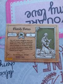 Bloody Bones numerata carta Monster