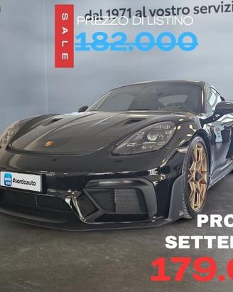 PORSCHE 718 Cayman 4.0 GT4 RS Weissach