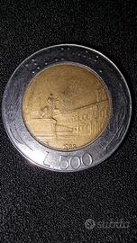 500 lire rarissima 1988 errori di conio