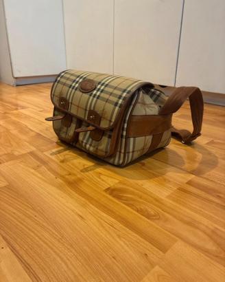 Burberry vintage originale Nova Check a tracolla