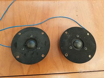 coppia di tweeter a cupola