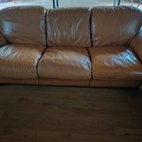 Divano in pelle Busnelli 