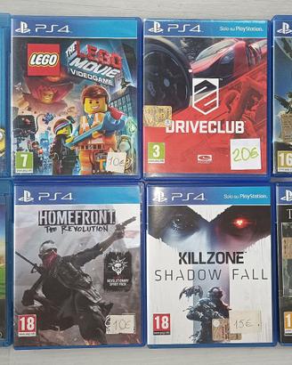 giochi ps4, San Giuliano Milanese/spedizione
