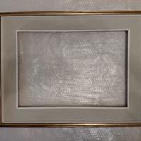 Cornice anni 60 no quadro olio tela disegno 