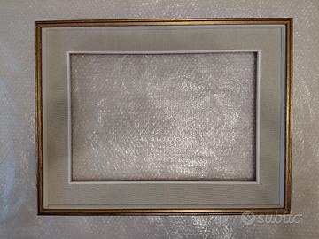 Cornice anni 60 no quadro olio tela disegno 
