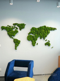 Muschio stabilizzato e Polemoss