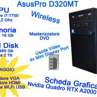 Gaming  i7-7700 16Gb SSD 480Gb+2Tb RTX A200 12 Gb