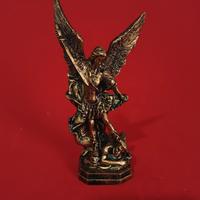 Statuina in resina San Michele Arcangelo -14 cm -