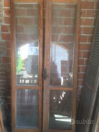 Portafinestra con persiane