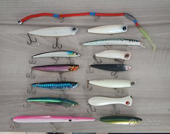 Lotto esche TOP per serra, leccia, barracuda
