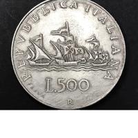 MONETA 500 lire 1957