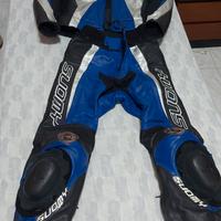 Tuta Racing Suomy divisibile in pelle