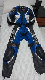 Tuta Racing Suomy divisibile in pelle