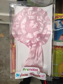 fiocco rosa nascita 