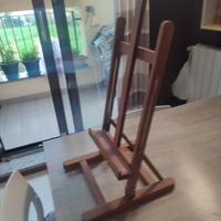 cavalletto da tavolo per pittura