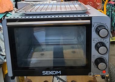 Fornetto Elettrico Sekom statico e ventilato.