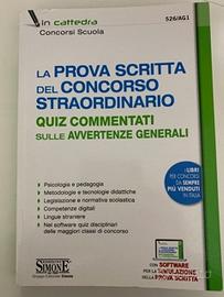 AVVERTENZE GENERALI concorsi scuola - Ed. Simone