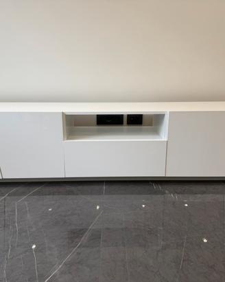 Mobile porta TV moderno bianco – Design minimal
