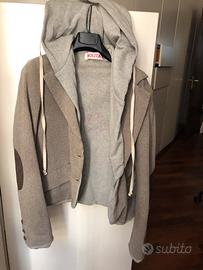 Giacca con inserto felpa grigia Nolita tg.46