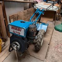 Motocoltivatore Nibbi G 719 DIESEL Accensione Auto