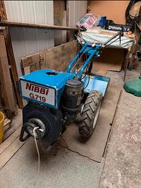 Motocoltivatore Nibbi G 719 DIESEL Accensione Auto