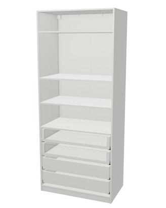 Mobile Cabina Armadio con Cassetti