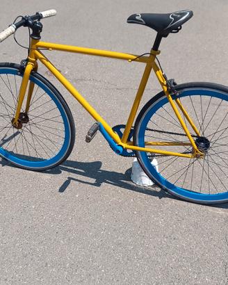 bicicletta da uomo a scatto giso