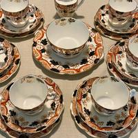 Servizio inglese da tè stile imari