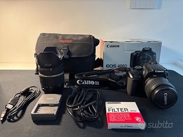 Canon EOS 400d fotocamera reflex + accessori