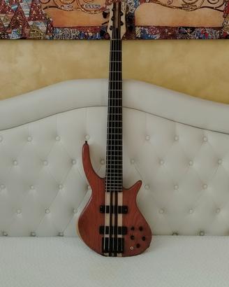 BASSO 5 CORDE BUBINGA/BARTOLINI 