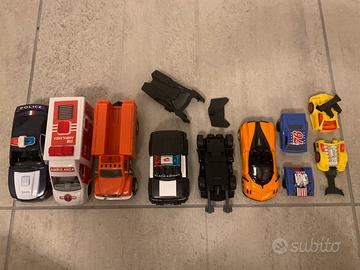 Set macchinine giocattolo funzionanti vari tipi